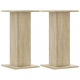 Cumpara ieftin Suporturi de plante 2 buc. sonoma 30x30x60 cm lemn prelucrat