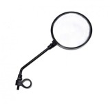 Oglinda bicicleta, montaj pe ghidon, filet 8mm, lungime brat 270mm, diametru 110... Cod:AWR1655