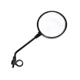 Oglinda bicicleta, montaj pe ghidon, filet 8mm, lungime brat 270mm, diametru 110... Cod:AWR1655