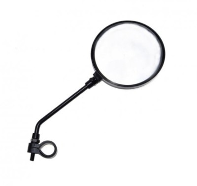 Oglinda bicicleta, montaj pe ghidon, filet 8mm, lungime brat 270mm, diametru 110... Cod:AWR1655 foto