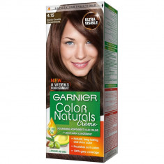 Vopsea Permanenta de Par 4.15 Ciocolata Amaruie, Garnier Color Naturals, 110 ml, Vopsea de Par, Vopsea Par Permanenta, Vopsea Permanenta Saten Ciocola