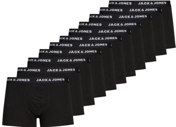 JACK JONES Pachet de 11 boxeri pentru barbati, Marimea XL - NOU