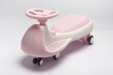 Cumpara ieftin Placa electrica multifuctionala 2 in 1, pentru copii intre 3 si 7 ani, Kinderauto Wiggle CAR 360 12V 90W, culoare roz