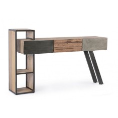 Consola, 3 sertare, lemn, Manchester, 160x38x95 cm