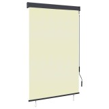 vidaXL Jaluzea tip rulou de exterior, crem, 120 x 250 cm 145965