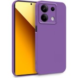 Husa Soft Touch, slim, ALC Mobile, anti soc, compatibila cu Xiaomi Redmi Note 13 5G, Lila Tpu