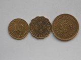 LOT 3 MONEDE DIFERITE HONG KONG