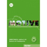 Motive A2 Arbeitsbuch, Lektion 9&ndash;18 mit MP3-Audio-CD Kompaktkurs DaF - Wilfried Krenn, Herbert Puchta