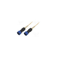 Conector fibra optica, {{Subtip conector}}, 1 pini, BULGIN - PXF4054BAB