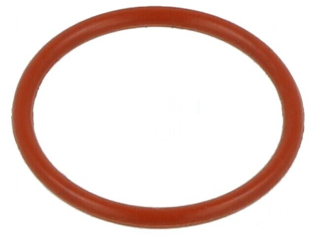 Garnitură O-ring silicon roșie 4,5mm 120mm