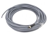 Cablu de Conectare M8 PIN 3 Drept 10m 60VAC 3A