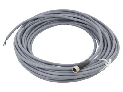 Cablu de Conectare M8 PIN 3 Drept 10m 60VAC 3A foto