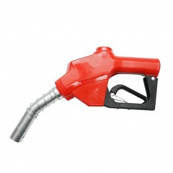 Pistol automat transfer combustibil aluminiu imbracat cu cauciuc - debit 0-120L/min. foto