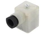 Conector cu valvă mufă format A 18mm mamă PIN 3 &icirc;n unghi 90&deg;