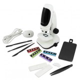 Set de stiinta 3 in 1 - Microscop video digital cu putere de 400X, Buki France