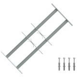 vidaXL Grilaj de Securitate pentru Feronerie cu 2 Bare Intersecționate 42031273