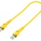 Cablu Patch S/FTP Cat 6a Cu 0.5m Galben