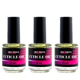 Ulei pentru unghii Inginails &ndash; Milk&amp;amp;Honey, 15ml, set 3 buc