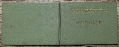 Legitimatie natatie bazele sportive Tineretului si Floreasca, anii &amp;#039;70 foto