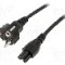 Cablu alimentare AC, 1.8m, 3 fire, culoare negru, CEE 7/7 (E/F) mufa, IEC C5 mama, SUNNY - C5E18