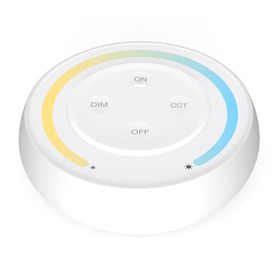 Mi-Light MiBoxer Sunrise luminozitate si control al temperaturii culorii controller telecomanda alba DIM+CCT S1-W foto