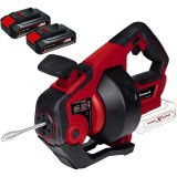 Einhell TE-DA 18/760 Li PXC + Twinpack CB - Aparat de desfundat tevi 16-55 mm + Set 2 acumulatori Li-Ion 18 V 2.5 Ah