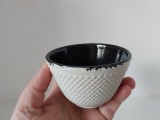 Vas bol mic metalic smaltuit - care arata ca ce ceramica mata pe exterior
