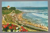 CPIB 25390 CARTE POSTALA - EFORIE SUD - PLAJA, CIRCULATA, 1971, STAMPILE, TIMBRU