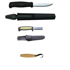 MORA 13 Set cutite sculptura , Morakniv Suedia. foto