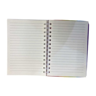 Agenda Pop It multicolora cu foi dictando foto