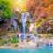 Autocolant Culori in cascada, 220 x 135 cm