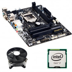 Kit Placa de Baza Gigabyte GA-H81M-HD3, Intel Quad Core i7-4790K, Cooler foto