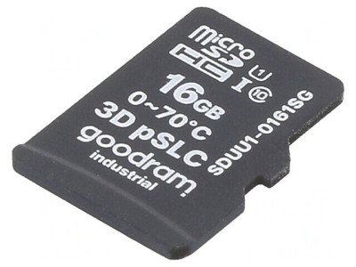 Card de memorie industrială microSD 16GB UHS-I U1 foto