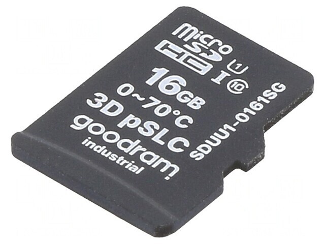 Card de memorie industrială microSD 16GB UHS-I U1
