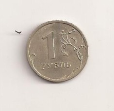 Moneda Rusia - 1 Rubla 2008 v2
