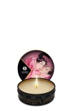 Mini lumanare de masaj si ambient SHUNGA cu aroma de trandafir 30 ml