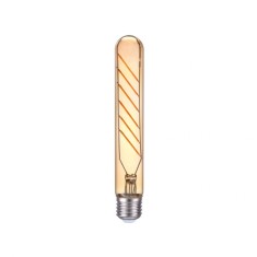 Bec LED EVO17 Filament T30 6W E27 2200K Auriu