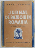 JURNAL DE RAZBOIU IN ROMANIA de HANS CAROSSA