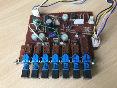 placa comutatoare alps amplificator foto