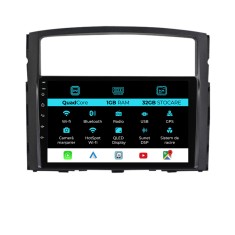 Navigatie Dedicata Mitsubishi Pajero (2006 - 2018), 9 Inch, 1Gb Ram, 32Gb stocare, Carplay