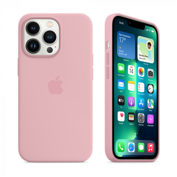 Husa Apple iPhone 14 Pro 6.1 Liquid Baby Pink