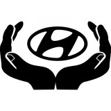 Cumpara ieftin Sticker In My Hands Is HYUNDAI