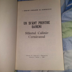 Carte religioasa Un sfant printre Oameni-Episcop al RamnicuGherasim-Cristea,1996