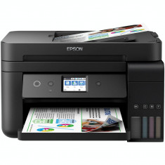 Multifunctional inkjet color Epson EcoTank CISS L6190, dimensiune A4, Duplex, ADF foto