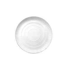 Tavite Rotunde din Carton Duplex 300 g/m?, Diametru 18 cm, 100 Buc/Bax - Farfurii Prajituri foto