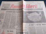 ZIARUL ROMANIA LIBERA NR 3376 12 APRILIE 1991