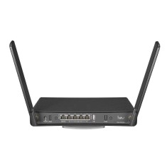 hAP ac&sup3;, 5 x Gigabit, 1 x PoE, 802.11b/g/n 2.4Ghz, 802.11ac 5Ghz, antene externe 3dBi 2.4GHz, 5.5dBi 5GHz - MikroTik RBD53iG-5HacD2HnD