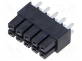 Conector PCB-PCB soclu miniMATE mamă PIN 10 drept 2,54mm THT SAMTEC