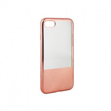 HUSA SILICON ELECTROPLATE APPLE IPHONE 6 PLUS / 6S PLUS (5,5INCH ) ROSE GOLD foto