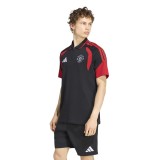 Manchester United tricou polo Tiro black - L